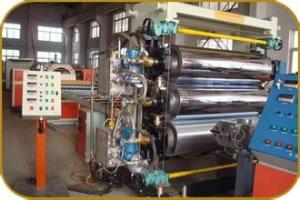 Buy cheap Multi-Layer Plastic Board Extrusion Line With Air Conditioner / Advertisement product
