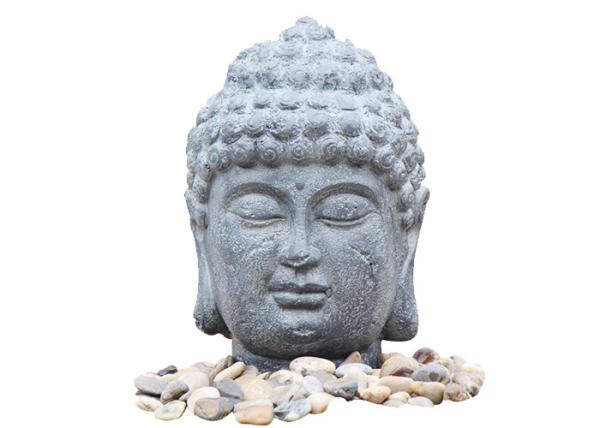 Quality Nature Color Stone Buddha Water Feature Fountain For Home Decoration OEM Acceptable for sale
