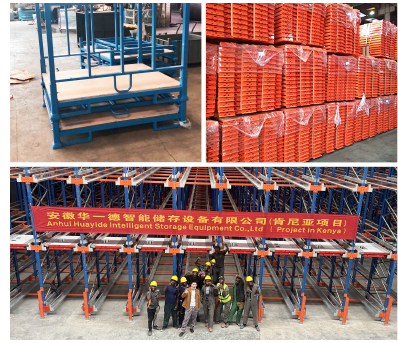 Folding Pallet Stacking Rack