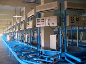Buy cheap Electronic Air Conditioner Production Line floor - type AC Performance Testing System product