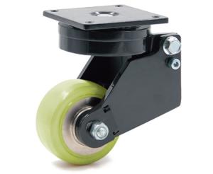 Buy cheap 600kg 125mm Pu Caster Wheel Industrial Swivel Wheels For Automatic Boot Car product