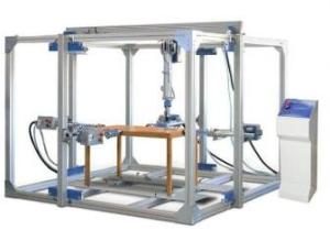 Buy cheap 5 Air Cylinders PLC Control Furniture Testing Equipment, Table Furniture Testing Machine product