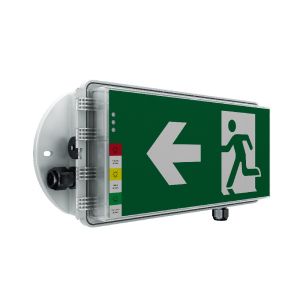 Buy cheap Copper Free Aluminum Explosion Proof Exit Emergency Lights 100-277V product