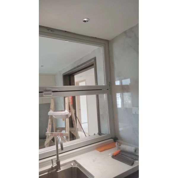 Harmony Beach House Folding Window Engineered to Withstand Salt Spray Corrosion and Tropical Storm Conditions