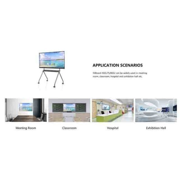 LCD Smart Interactive Panels Finger Touch FCC 86 Inch Smart Board