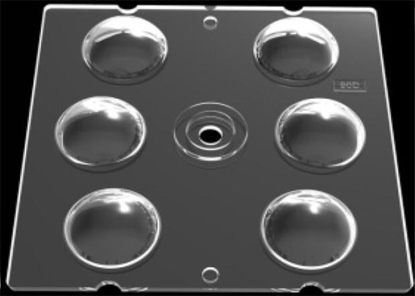 Quality 6 In 1 LED Optics Lenses 90 Degree Easy Use For LED High Bay Light / Tunnel Light for sale