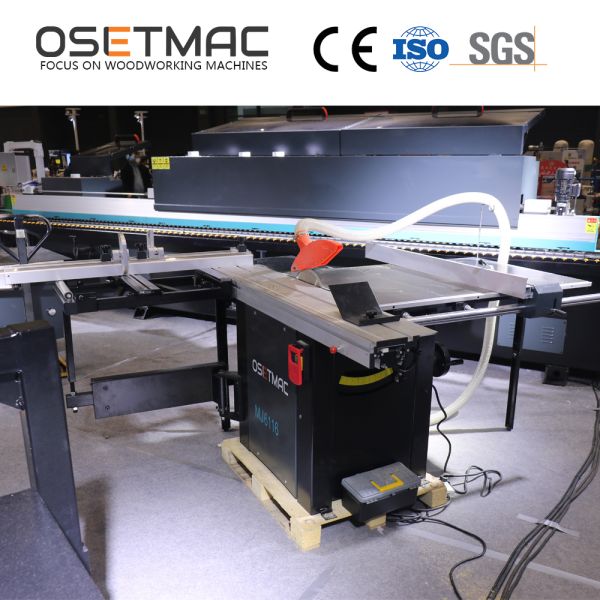 accuracy Small Sliding Table Saw Mdf Cutting Machinery for Woodworking in Furniture