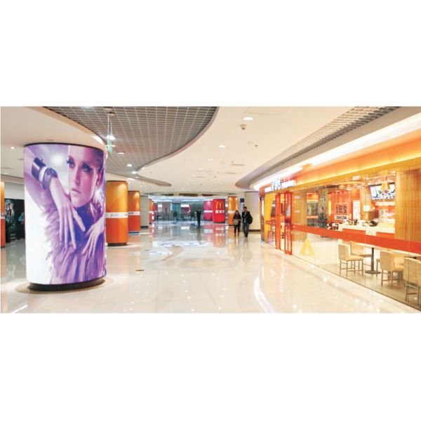 Patented Flexible LED displays for shopping malls