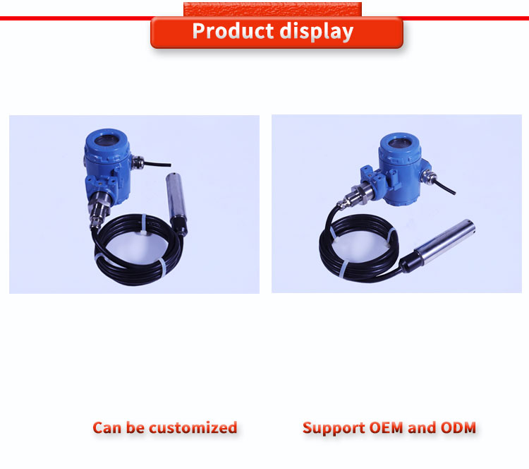 4-20mA Output UNIVO UBPT500-601TS Digital Display Explosion-proof Liquid Level Sensor