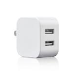 US EU AU UK JP Plug Fast USB Chargers Dual Socket Smart IC Chip