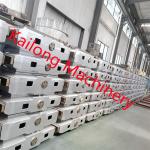 Painting Oiled Surface Metal Casting Flask For Foundry Molding Line
