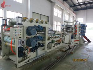 Six Rollers Sheet PVC Calender Machine 360 × 1200mms PLC control touch screen
