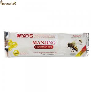 Buy cheap 20 Strips per Bag Wangshi Bee Medicine/MANJING flumethrin Strip Varroa Mite Treatment for Bees product