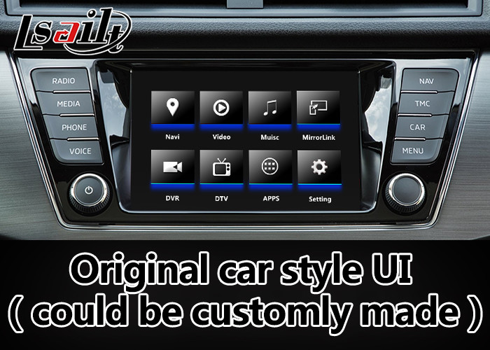 Skoda Fabia Car Video Interface Android Navigation Box 9.2" Rear View WiFi Video Cast Screen