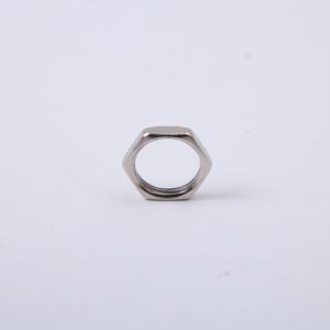 Hexagon Thin Nut M2 -M11 G4 / G6 Pipe Thread Nut Pipe Tooth Lighting Fine Tooth