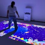 Mobile All-in-One Floor Projection Machine 4000 Lumens