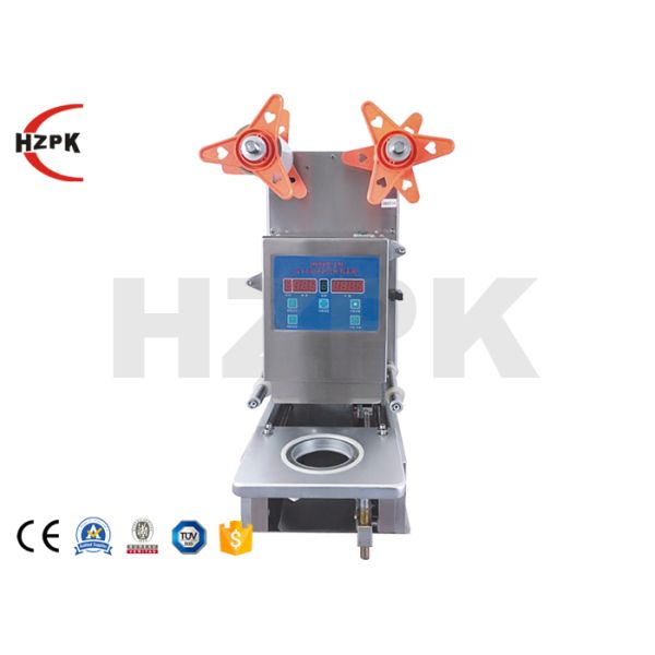 Automatic Plastic Paper Sealing Machine , Water Juice Sealing Machine