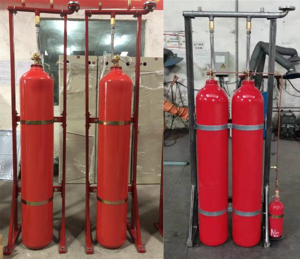 Quality 70 Liter Automatic Fixed Co2 Fire Extinguisher System 1448mm for sale