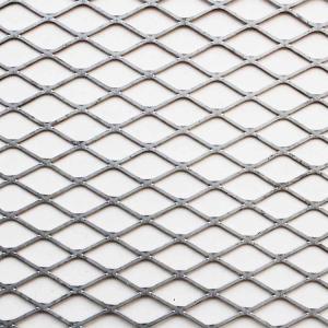Ceiling Tiles Metal Mesh Screen , Light Weight Metal Diamond Mesh For Outer Wall Hanging