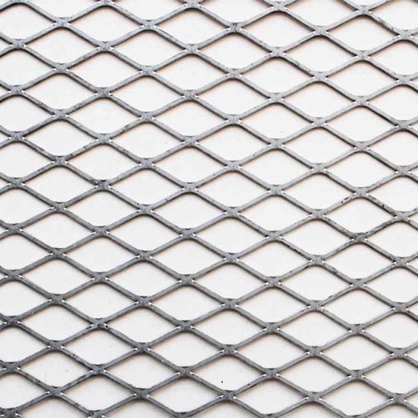 Quality Ceiling Tiles Metal Mesh Screen , Light Weight Metal Diamond Mesh For Outer Wall Hanging for sale