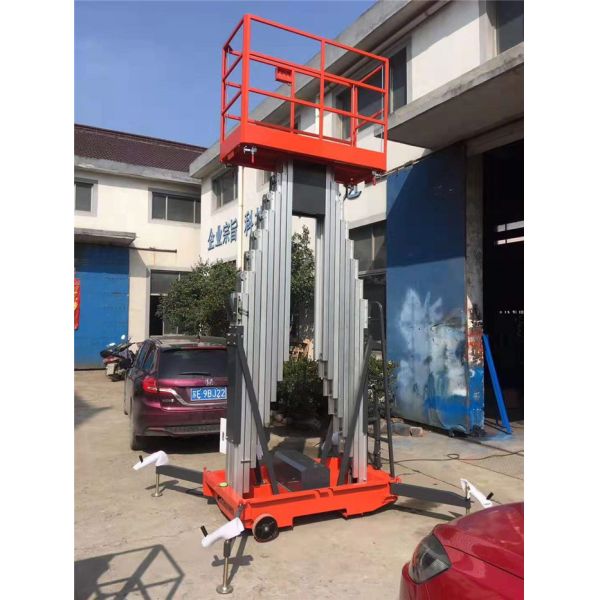 12m Elevated Work Platform Load Capacity 200kg Mobile Aerial Platform