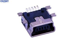 Buy cheap Surface Mount Input Output Connectors , Micro Usb Pcb Connector For Android System Phone product