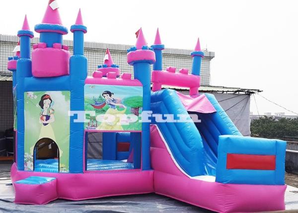 Quality Digital Print Inflatable Jumping Castle / Jump And Slide Doll House for sale
