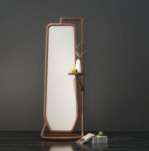 China Study Room Furniture Solid Wood Dressing Mirror With Modern Simple Style on sale
