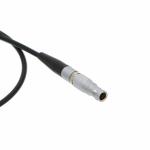 Alvin's Cables BNC Right Angle to 4 Pin Time Code Input Adapter Cable for Red