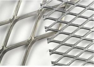 Building Material Iron Plate Galvanized Expanded Metal Mesh Diamond Hole