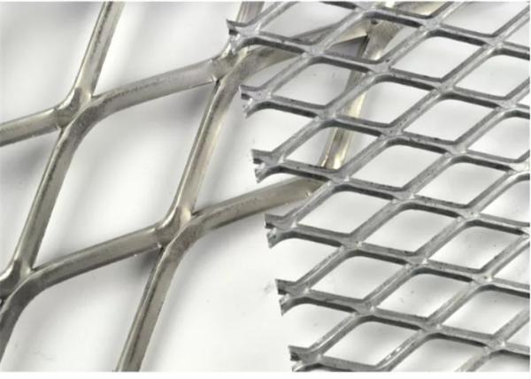 Quality Building Material Iron Plate Galvanized Expanded Metal Mesh Diamond Hole for sale