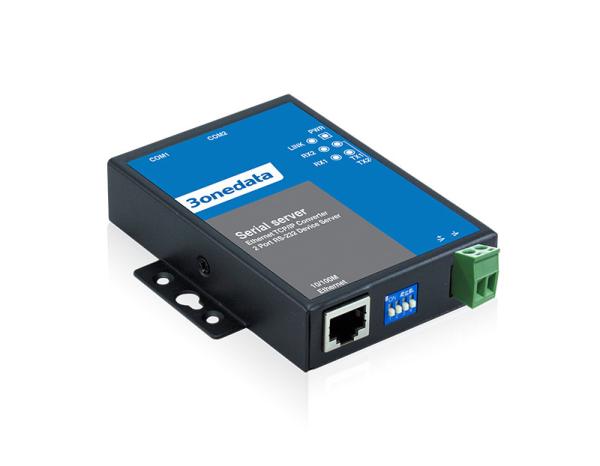 Quality Aluminum Alloy Serial Device Server For PLC Control And Management for sale