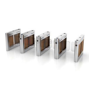 Buy cheap Rfid Card Reader Sliding Security Turnstile Gate product
