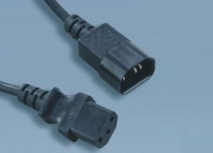 China UL CUL CSA IEC C13 to C14 Computer American UL Power Cord on sale