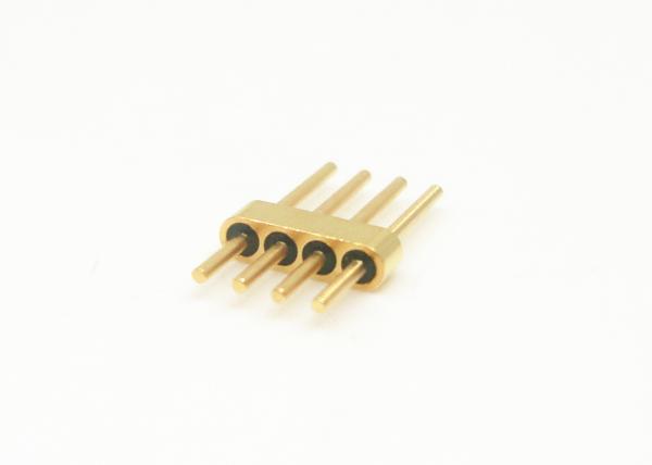 Quality 4 Pins Hermetic Glass To Metal Seal Connectors Spacing 1.27mm Multi Pin Headers for sale