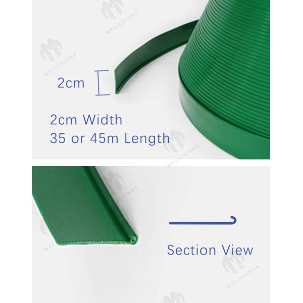 Gold Luxury J Shape Plastic Trim Strip Cap 2.0 CM 35/45 Meters With Aluminum