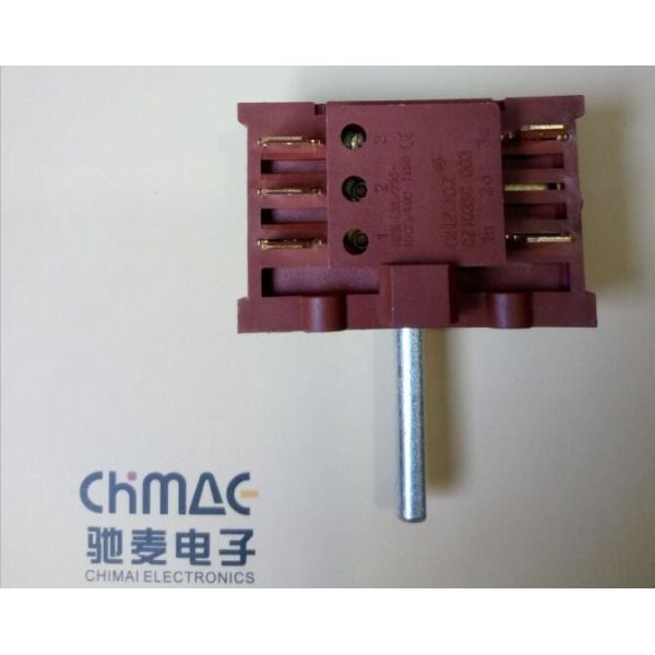 Functional Oven Selector Switch AC 400V 10000 Times Multiple Contact Combination