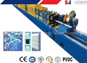 Buy cheap Window / Door Frames Roll Forming Machine 5.5 KW 380V With PU Foam Insulated product