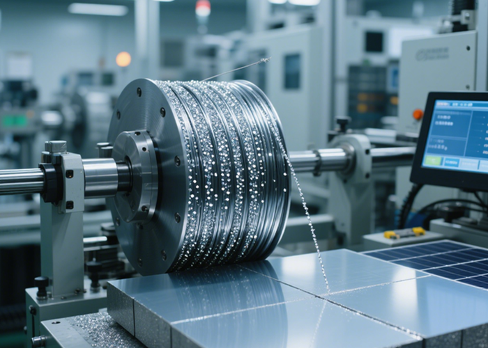 Precision Ultra Thin Diamond Wire For Semiconductor PV Silicon Wafer Slicing