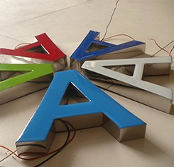 Acrylic Advertising Signs CNC Letter Slotting Machine With 200KG Weight