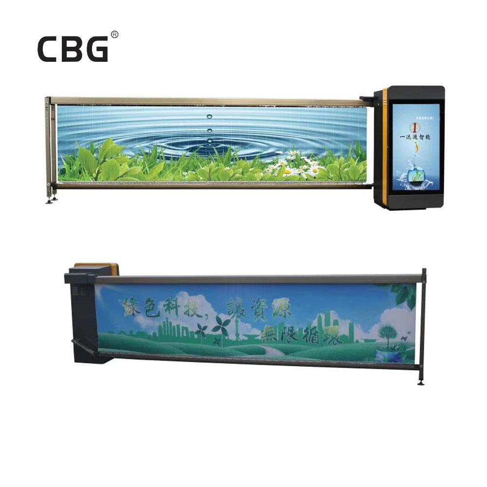 30 Meters Remote Control Heavy Duty Parking Barrier Gate 140W Output Efficiency