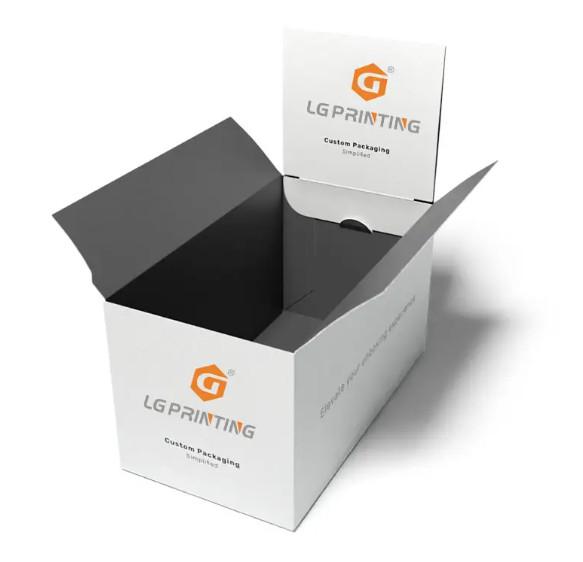 Quality Exhibition Display Stand Box Cardboard Paper Table Retractable Top Cardboard Cosmetic Display Box for sale