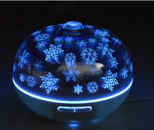 China 300ml Glass Aroma Essential Oil Diffuser Ultrasonic Cool Mist Aroma Diffuser for Office on sale