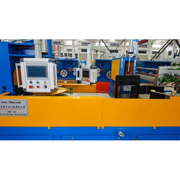 Graphically Operated 1860 Cable Coiling Machine For PVC/PE/PP Film Coil