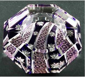 Elegant Crystal Ashtray