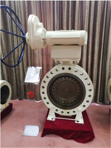 Quality High Performance Triple Eccentric Butterfly Metal Sealing Valves for sale