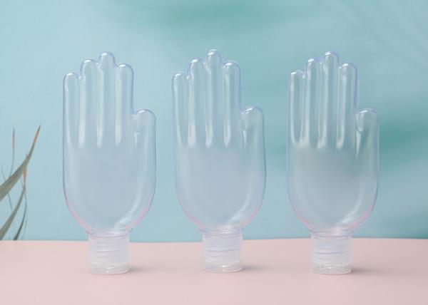 Quality Odorless Plastic Hand Sanitizer Bottles 50ml Refillable Travel Containers for sale