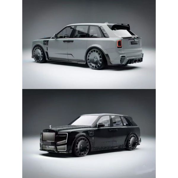 Cullinan Rolls Royce Body Kit Carbon Fiber MSY Style Spoiler Wheel Arch