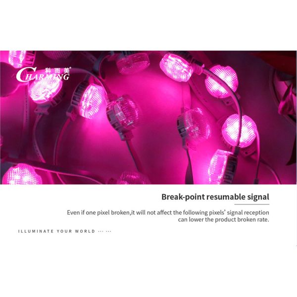 180° View Angle 1.44W LED Pixel Lights IP68 For Building Lighting Project