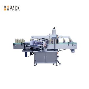 China Automatic High Speed Double Side Sticker Label Applicator Machine For Jars on sale